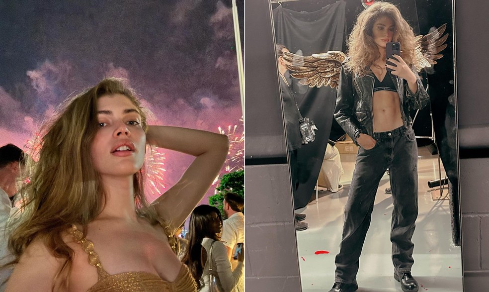 Valentina Sampaio, primeira modelo trans a desfilar para a Victoria's Secret  Foto: Reproduo/Instagram