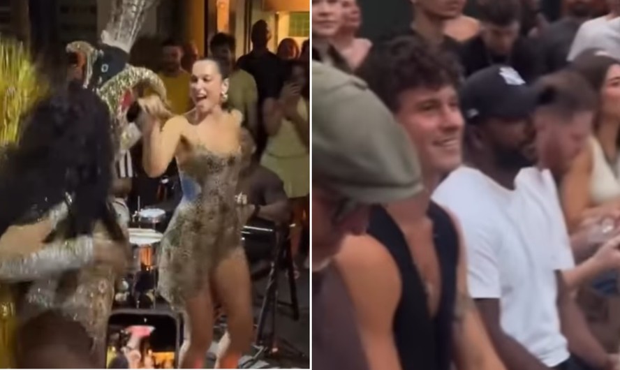 Shawn Mendes e Dua Lipa curtindo no Brasil