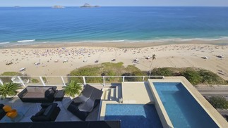 A cobertura foi alvo, em 2021, de uma polêmica envolvendo a construção de uma piscina  — Foto: Leo Martins/Agência O Globo