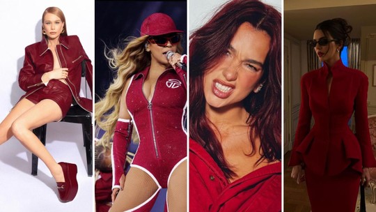 Vermelho cereja, a cor do momento, conquista de Ivete Sangalo a Beyoncé; veja como apostar na tendência