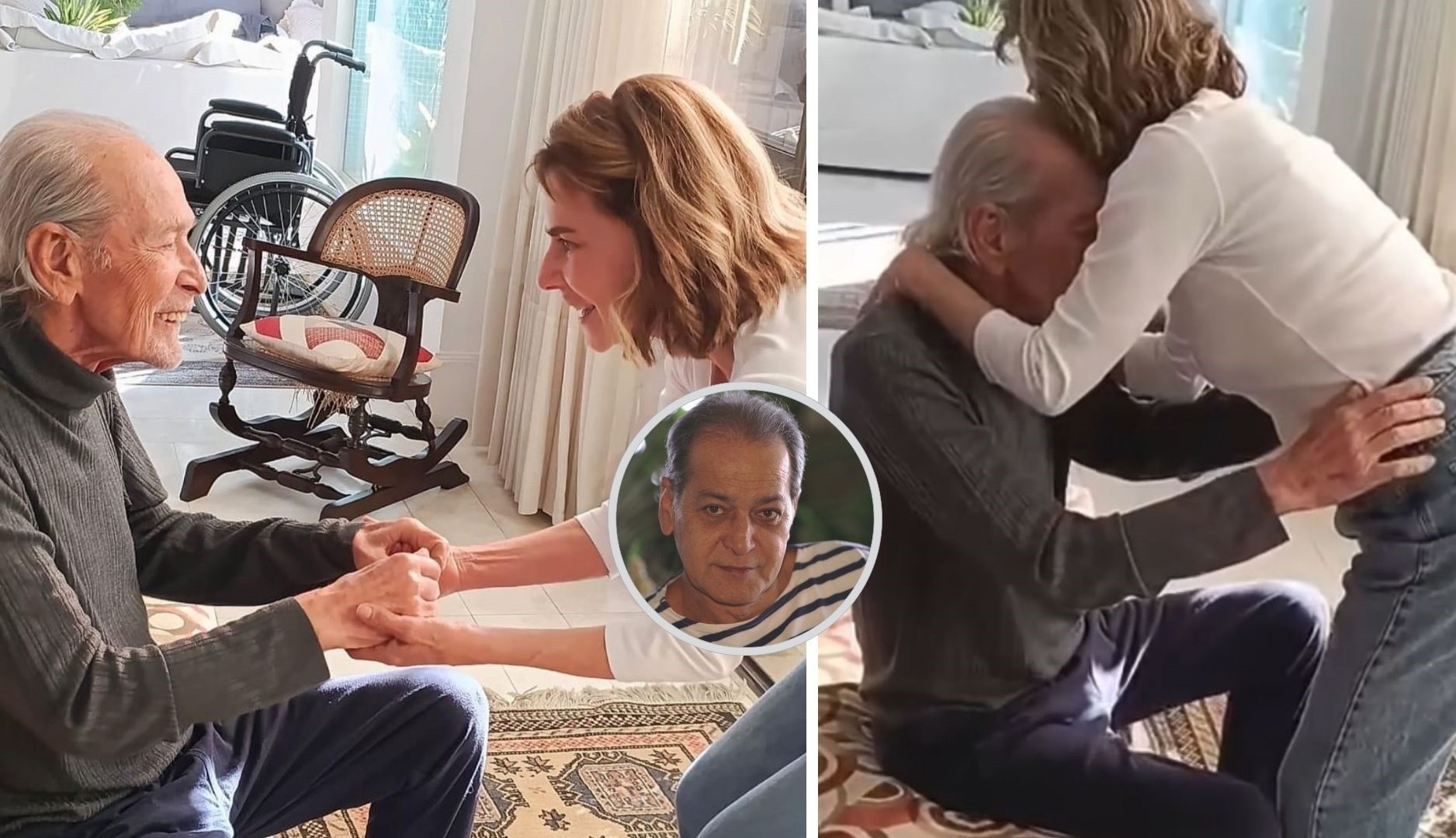 Gracindo Júnior recebeu visita de Maitê Proença, seu par romântico em várias novelas, um ano antes da morte - QTU Questões do Universo
