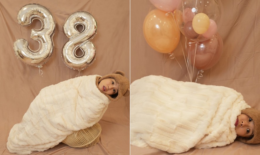 Influencer viralizou com fotos de 'recém-nascida'