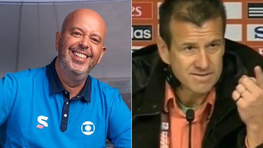 Alex Escobar relembra Copas marcantes e discussão superada com Dunga: 'Sempre o admirei' Alex Escobar relembra Copas marcantes e discussão superada com Dunga: 'Sempre o admirei'