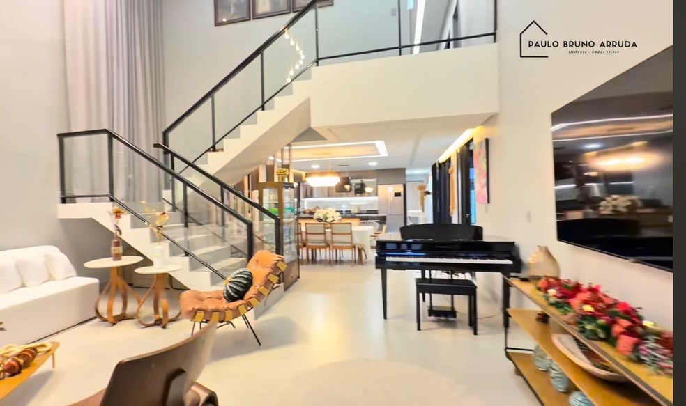 Gil do Vigor põe à venda mansão em Pernambuco por R$ 3,2 milhões — Foto: Reprodução/YouTube