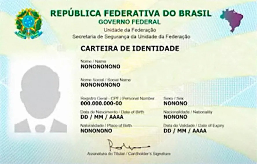 Brasileiros que moram nas capitais de Portugal e do Paraguai já podem emitir a nova carteira de identidade