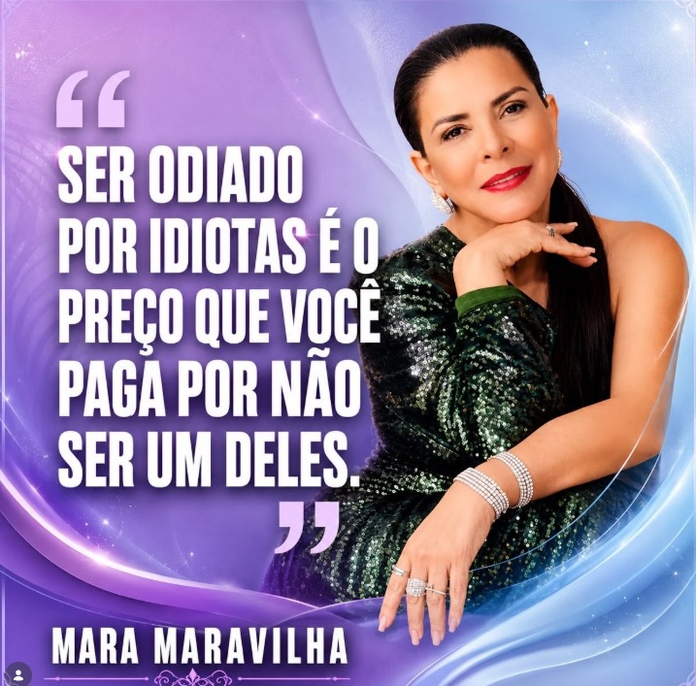 Mara Maravilha e Xuxa trocam farpas nas redes sociais — Foto: Reprodução/Instagram
