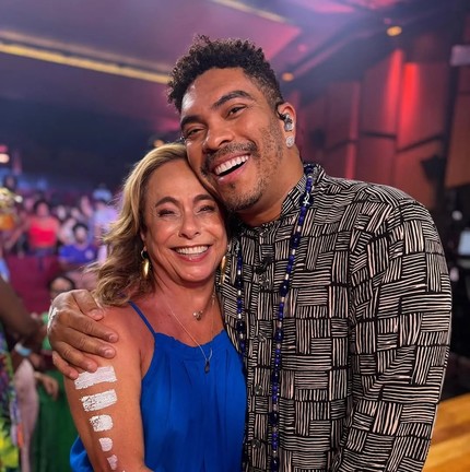 Denny Denan e Cissa Guimares Foto: rep/ instagram