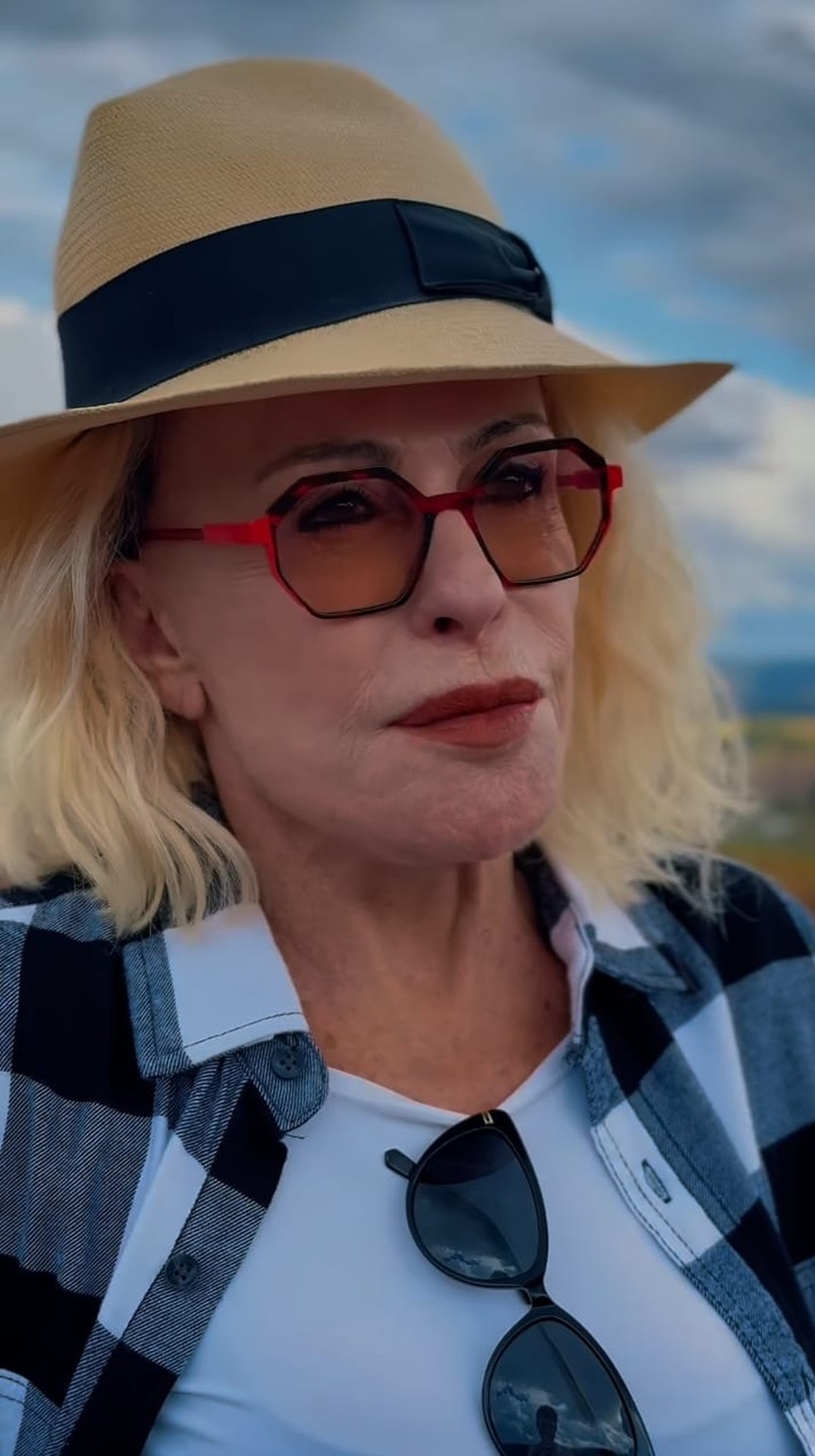 Ana Maria Braga decora todo ano a fazenda dela para fazer uma grande festa junina — Foto: Reprodução/Instagram