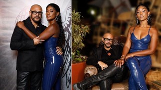 Erika Januza posa com o novo namorado, Jose Junior, fundador do AfroReggae — Foto: Instagram