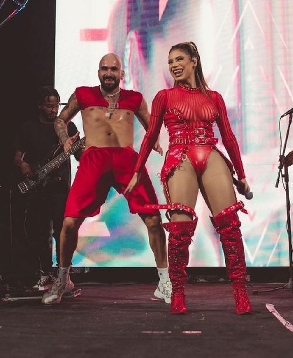Gabriel Felinto, bailarino de Lexa &mdash; Foto: rep/ instagram