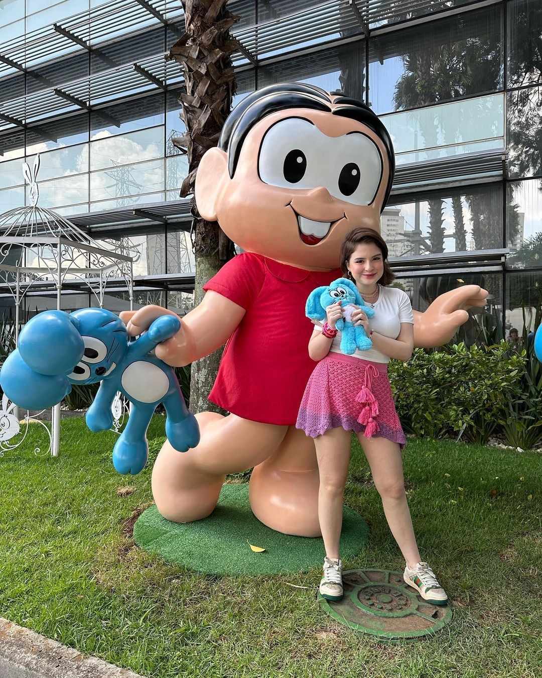 Sophia Valverde viverá Mônica em "Turma da Mônica jovem" — Foto: Reprodução