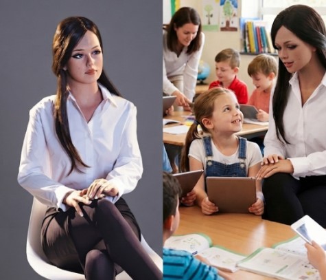 Robô educativo ou boneca sexual? Plano para compra assistente com IA para escolas causa polêmica - QTU Questões do Universo