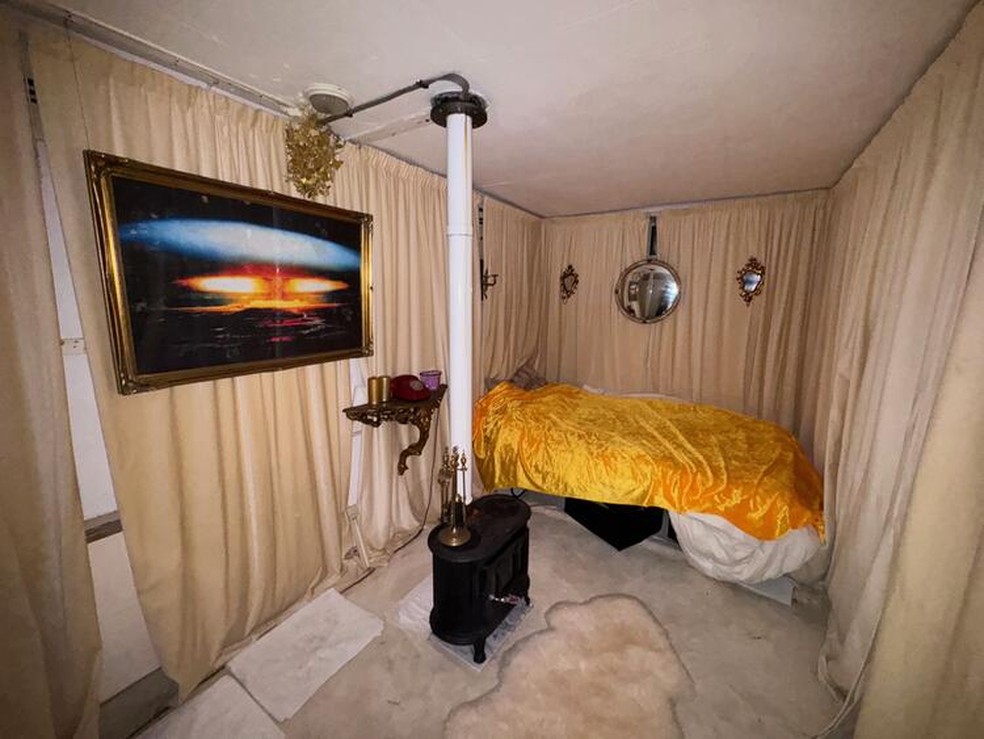 Bunker antinuclear constru&iacute;do na Inglaterra no in&iacute;cio da Guerra Fria vai a leil&atilde;o &mdash; Foto: Divulga&ccedil;&atilde;o/SDL