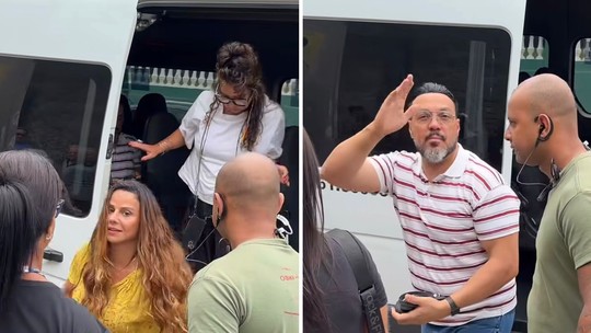 Belo e Viviane Araújo protagonizam reencontro profissional em gravação de novela