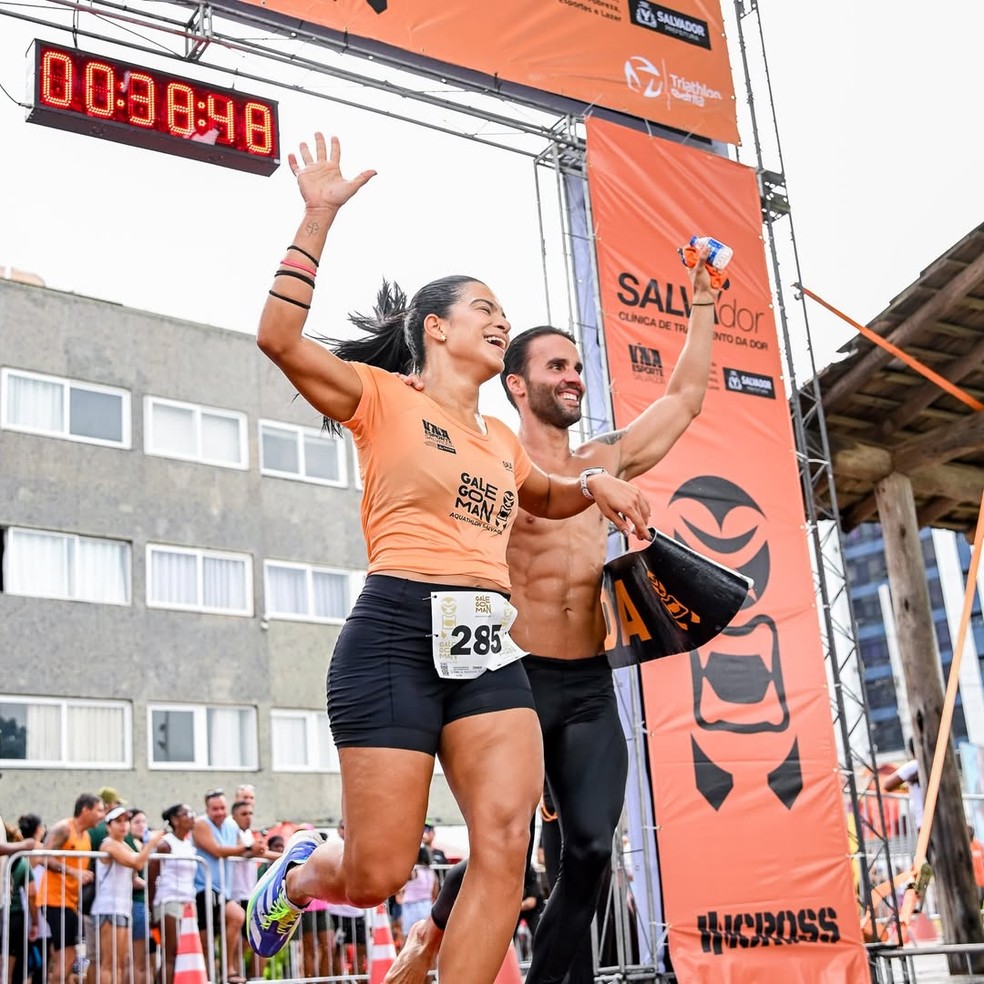 Ex-marido de Ivete Sangalo participa de competição de aquathlon em Salvador — Foto: Reprodução/Instagram