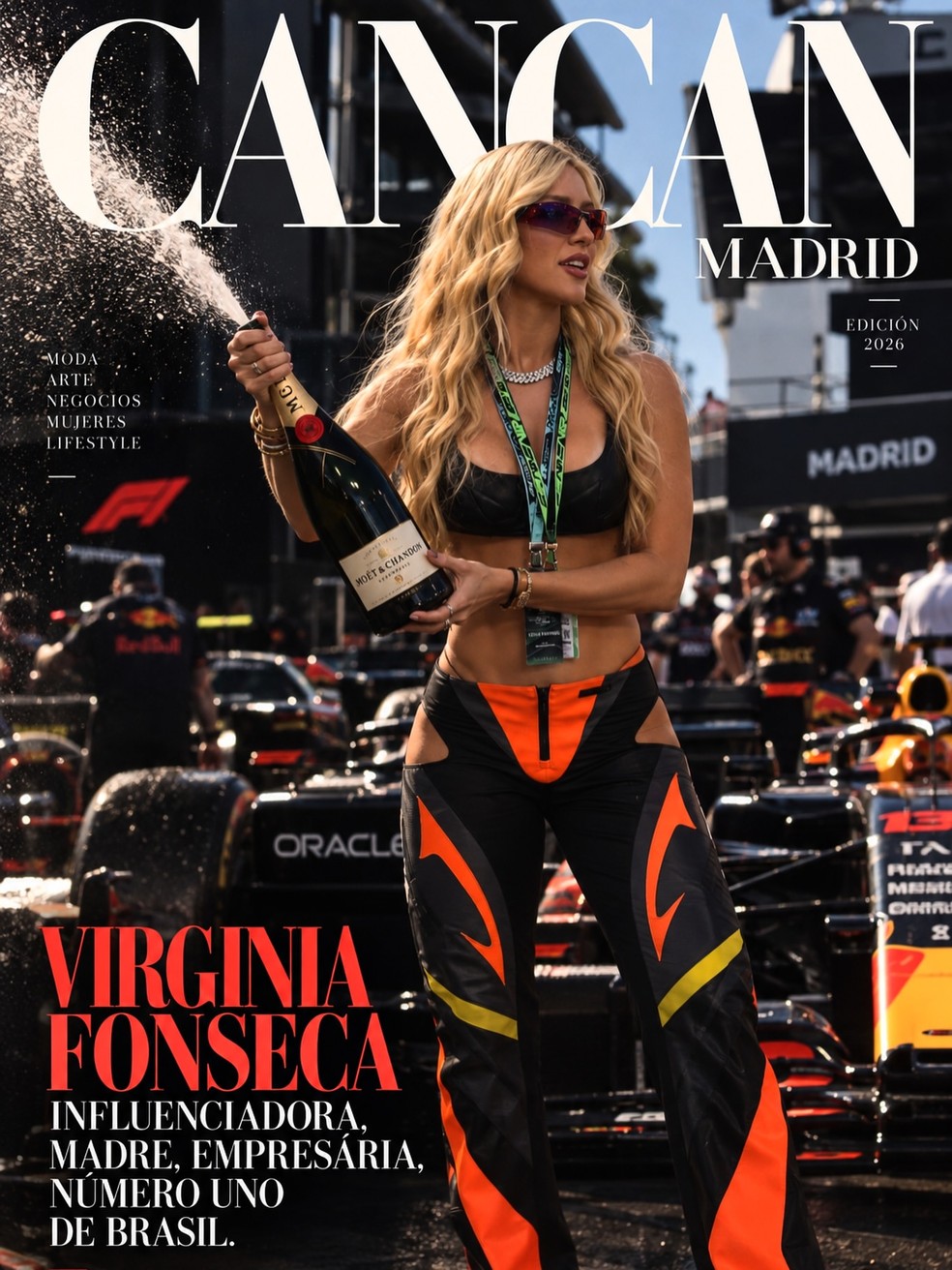 Virginia Fonseca na capa &mdash; Foto: rep/instagran