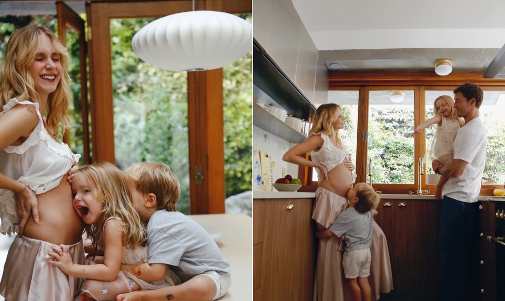 Isa Scherer anuncia terceira gravidez — Foto: Reprodução/Instagram