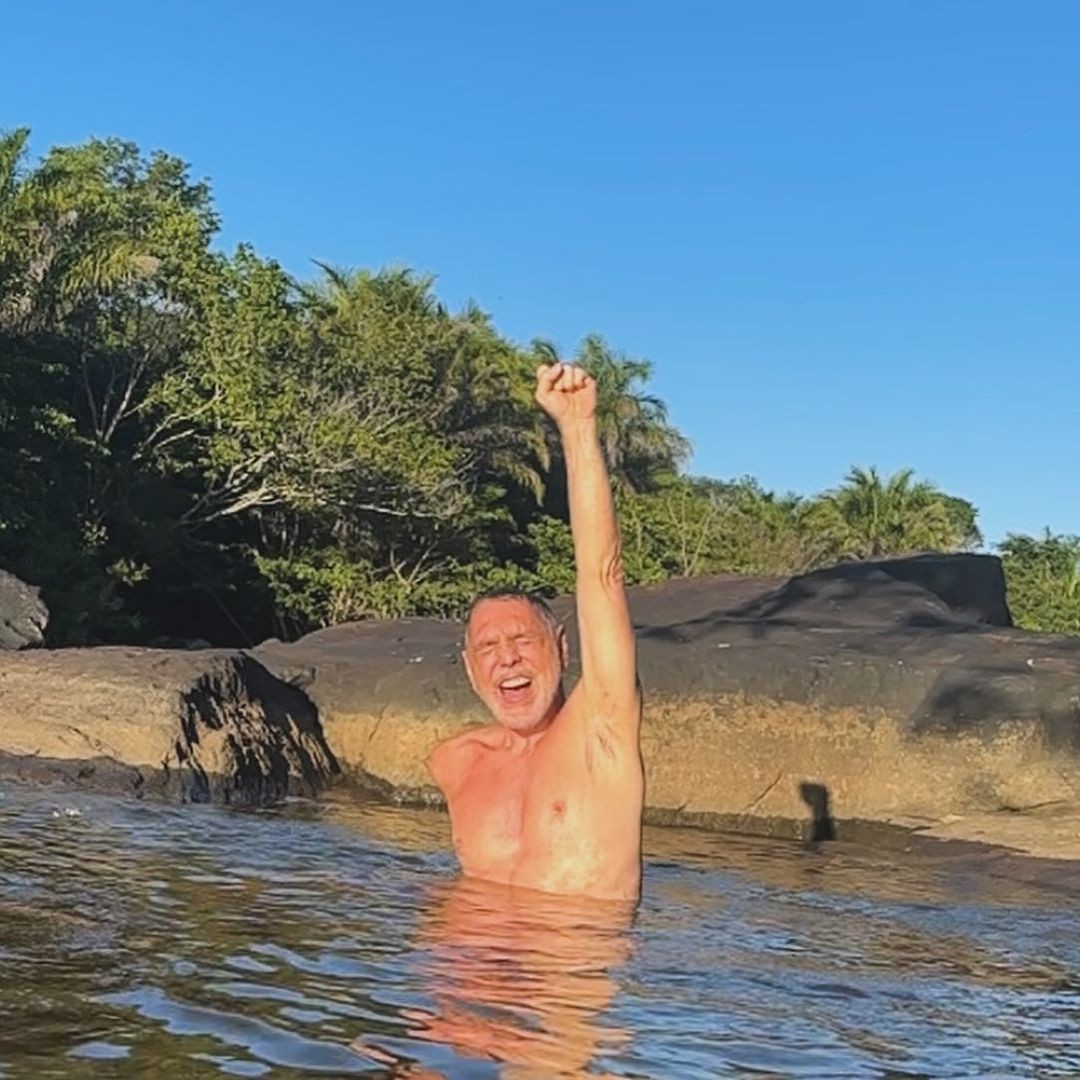Lembra dele? Guilherme Leme aparece em banho de rio e recebe elogios de ...
