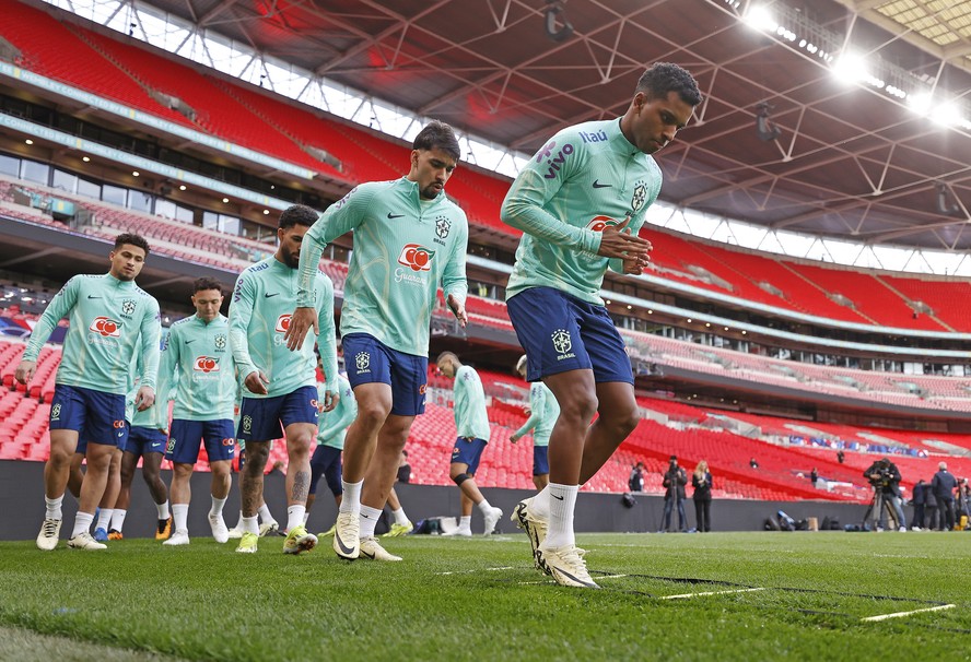 Seleção brasileira define numeração para jogo contra Inglaterra