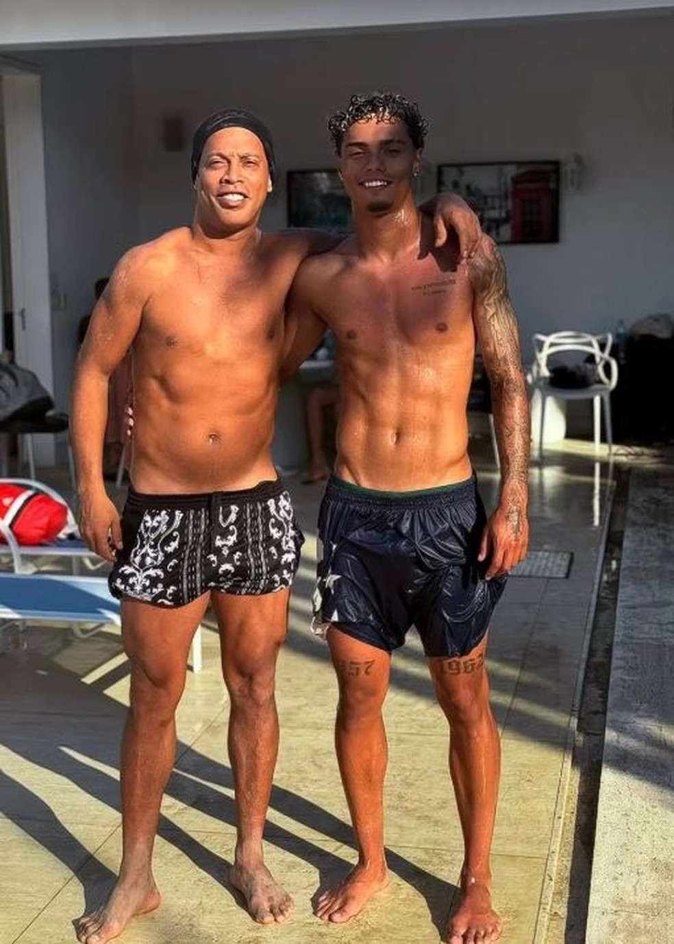João Mendes é filho de Ronaldinho Gaúcho — Foto: rep/instagram