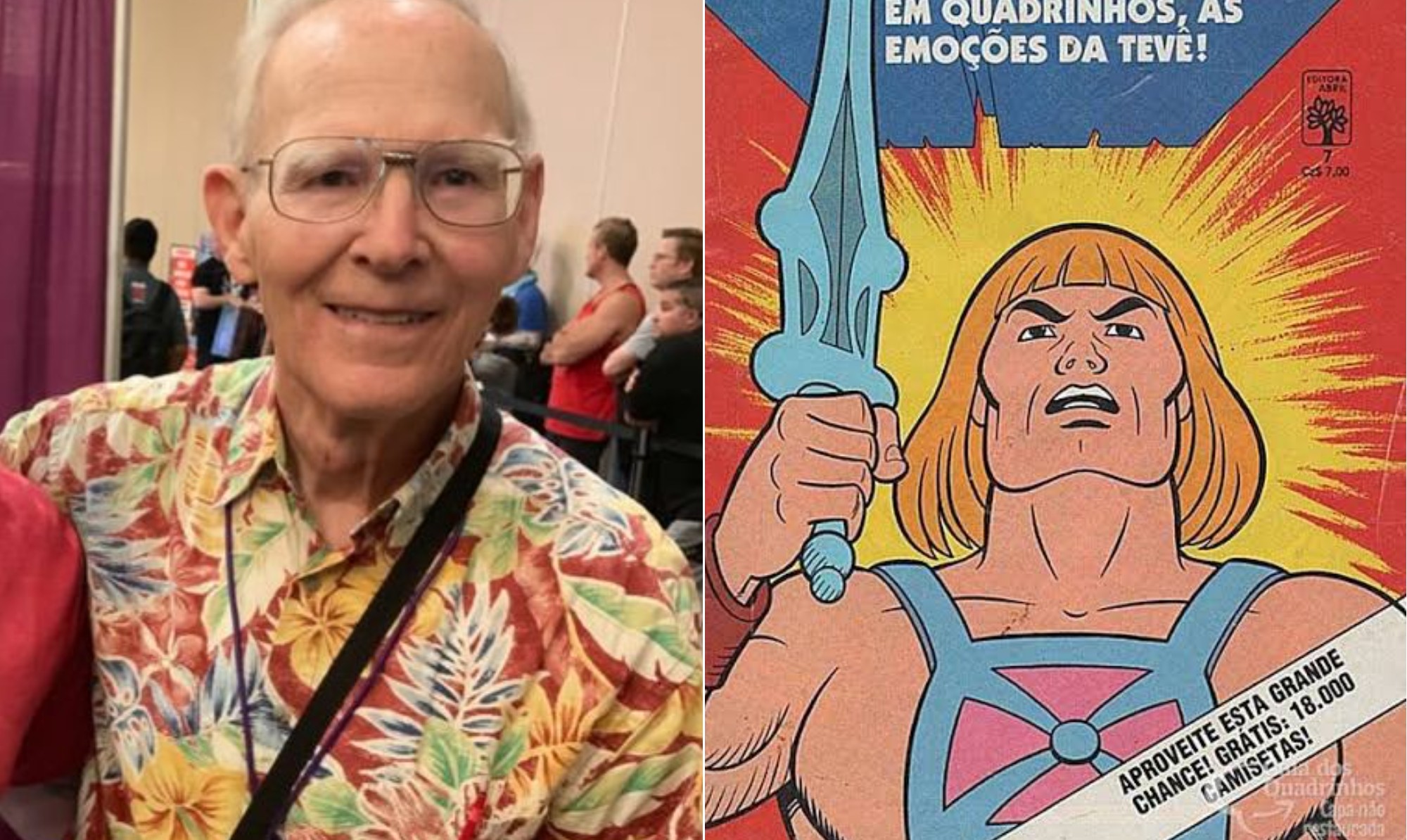 Criador do He-Man, Roger Sweet morre aos 91 anos