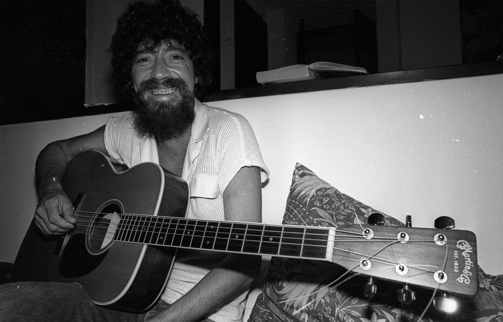 4/12/1979 - Raul Seixas &mdash; Foto: Arquivo / Ag&ecirc;ncia O Globo