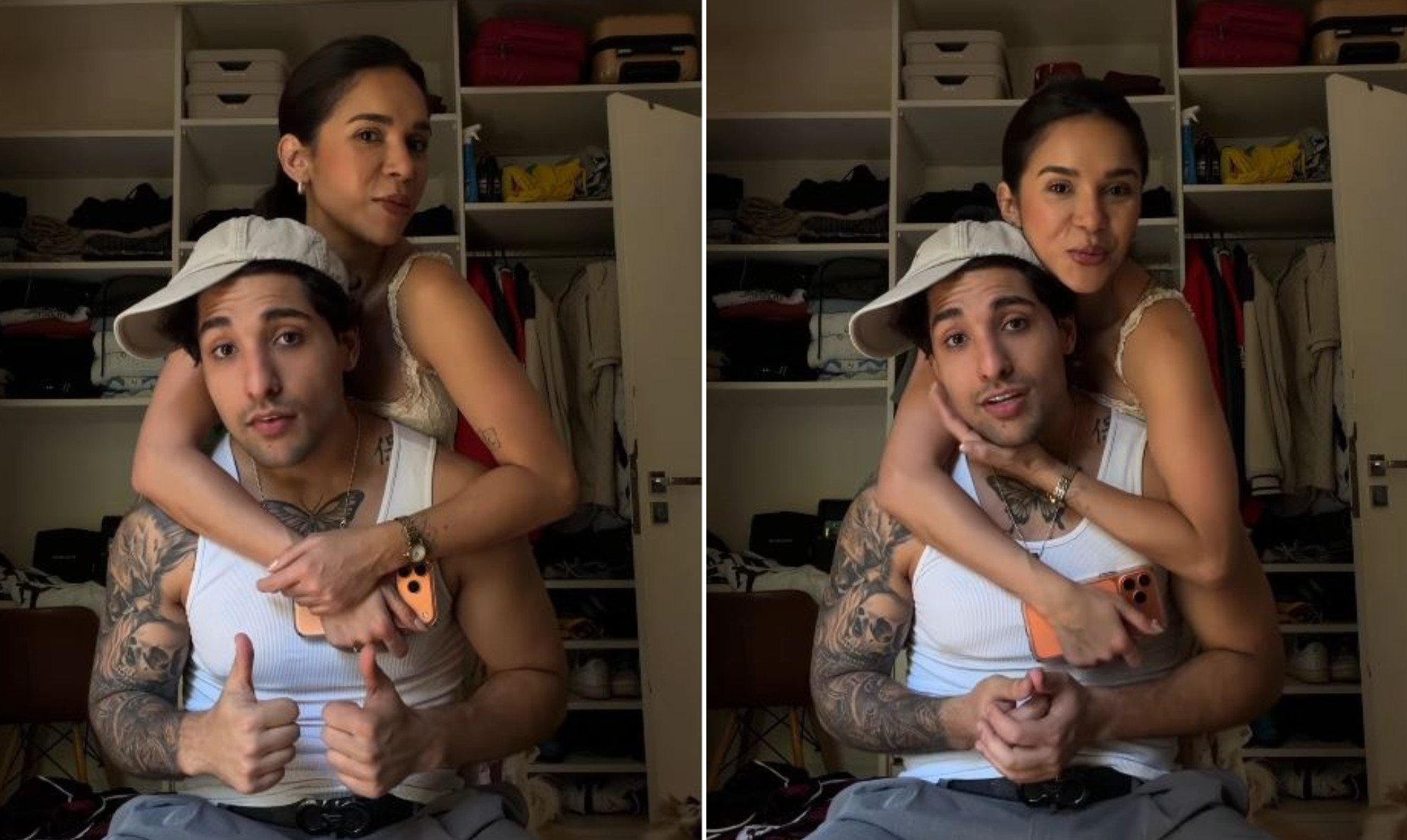 Ex-BBB Gizelly Bicalho diz que casou com Cauê Fantin: 