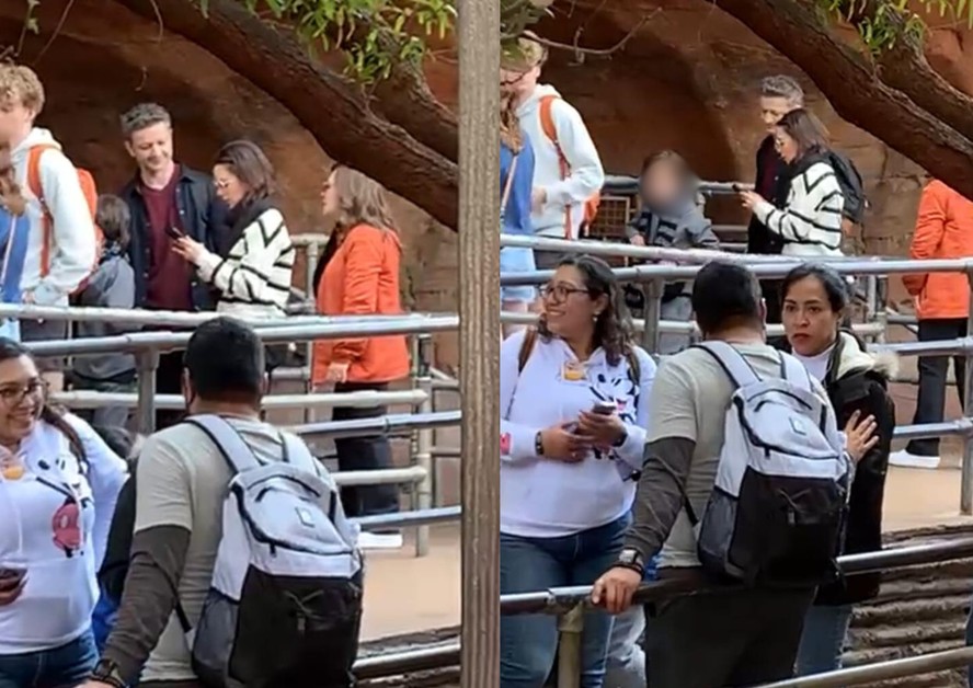 Sandy e Lucas Lima são vistos juntos na Disney com o filho e enchem os fãs  de esperança; vídeo