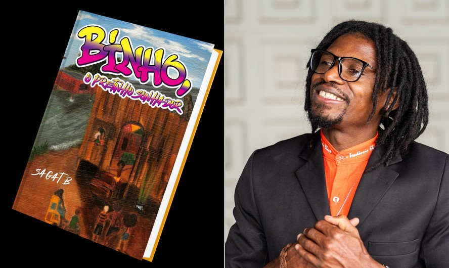 Sagat B lança primeiro livro infantojuvenil 'Binho, o pretinho sonhador'