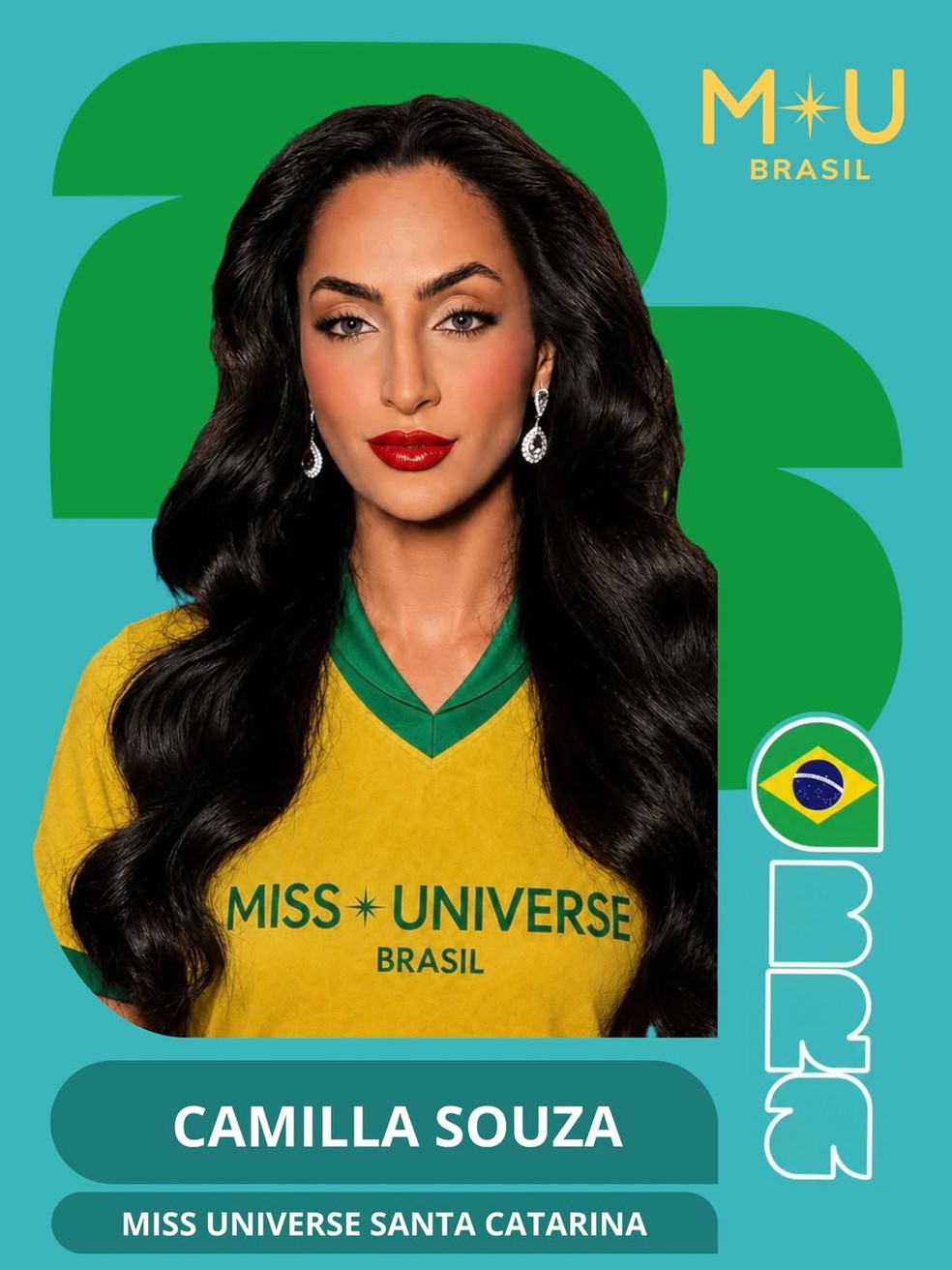 Candidata ao Miss Universe Brasil 2026 — Foto: Divulgação/Miss Universe Brasil