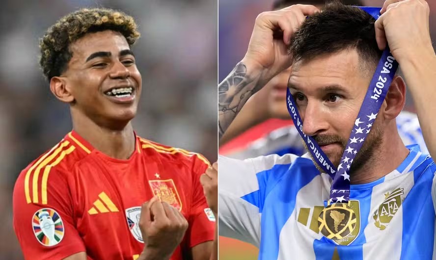 Messi elege Lamine Yamal como o melhor da nova geração: 'Me lembra de mim mesmo quando comecei'