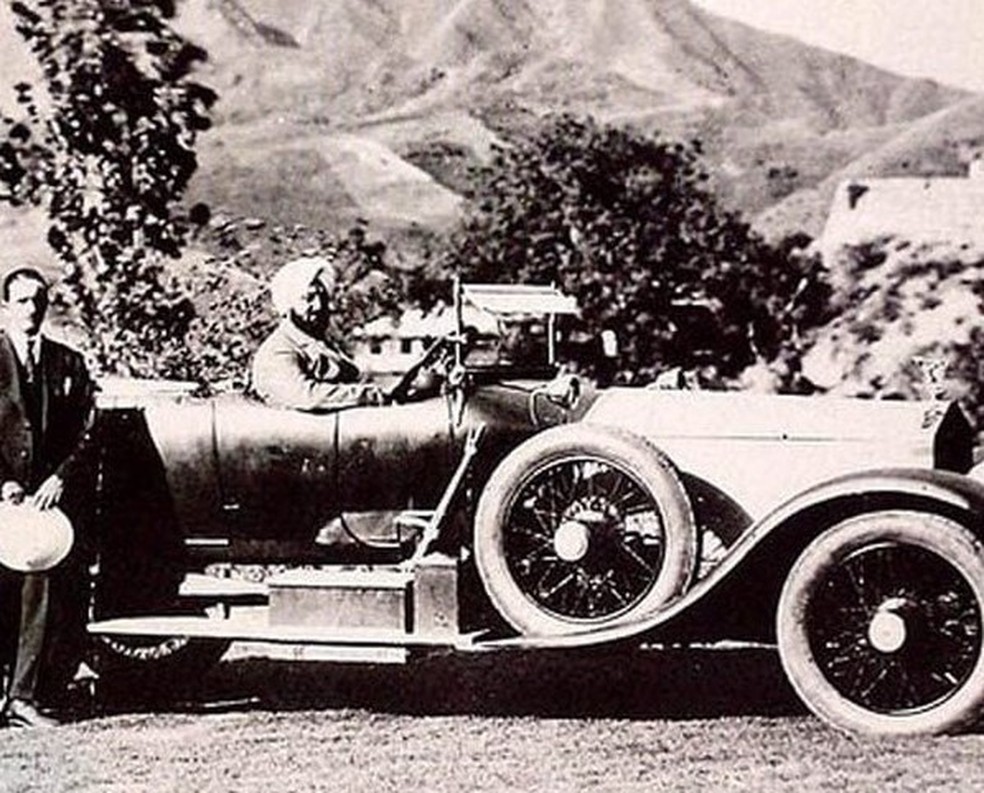 Um dos Rolls Royce de Bhupinder Singh, marajá de Patiala — Foto: Reprodução
