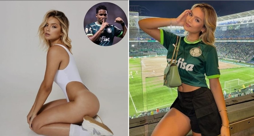 Enquanto Endrick tem nova namorada, o jogador do Palmeiras que trai a sua  esposa
