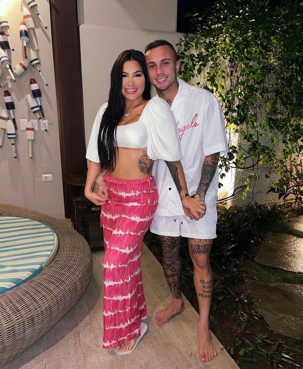 Isa Ranieri, mulher de Everton Cebolinha, do Flamengo — Foto: Reprodução/Instagram