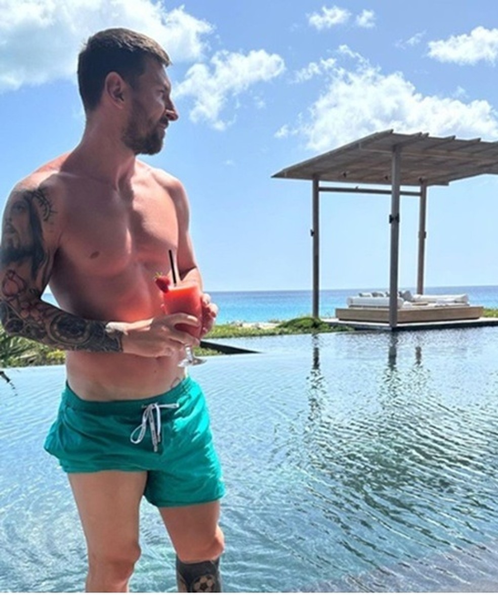 Lionel Messi aos 38 anos — Foto: rep/ instagram