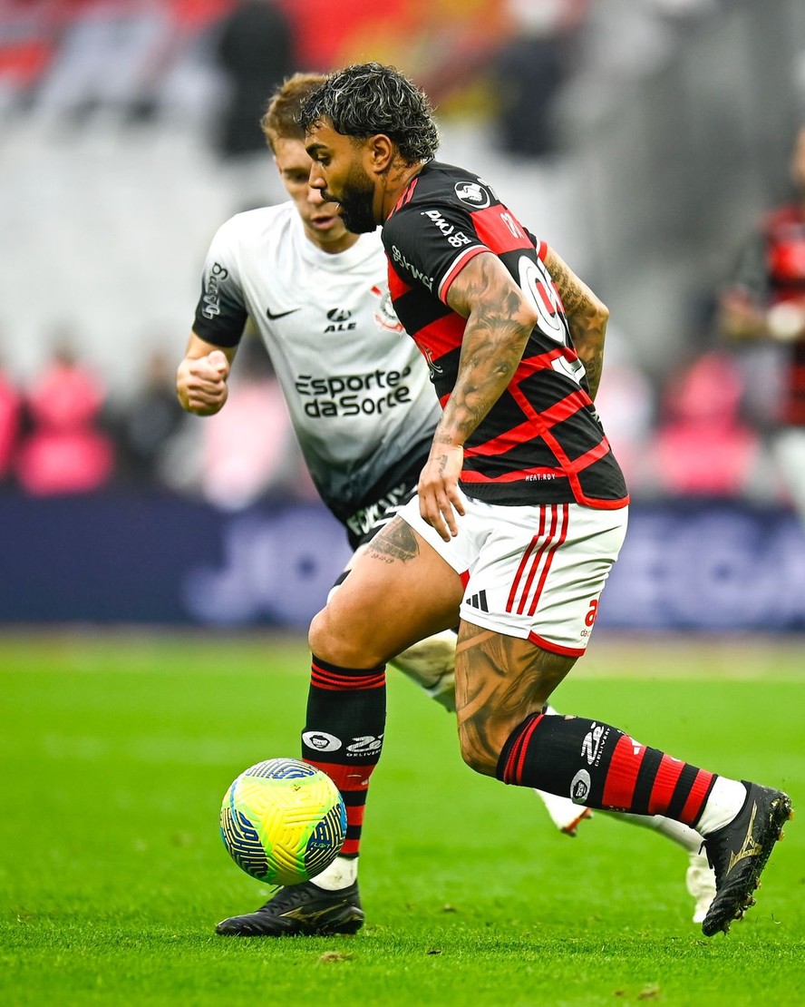 Flamengo empatou com o Corinthianas e se classificou